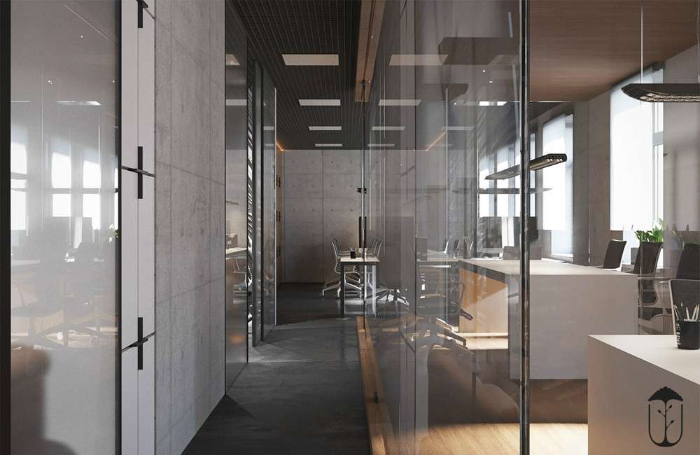 惠濟(jì)區(qū)貿(mào)易公司辦公室裝修設(shè)計(jì)效果圖