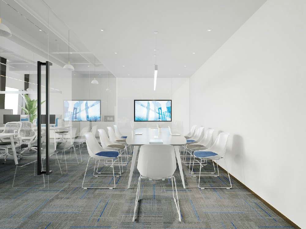 鄭州1000平辦公室裝修設計講解 鄭州1000平辦公室裝修設計講解