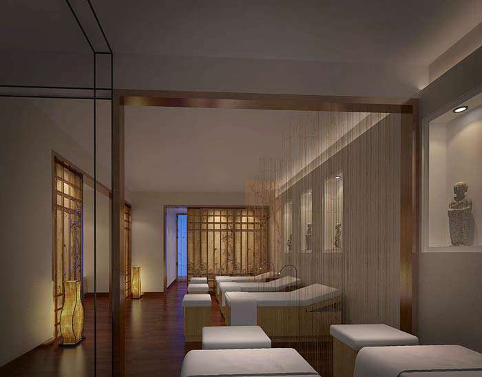 鄭州養生會所裝修設計效果圖