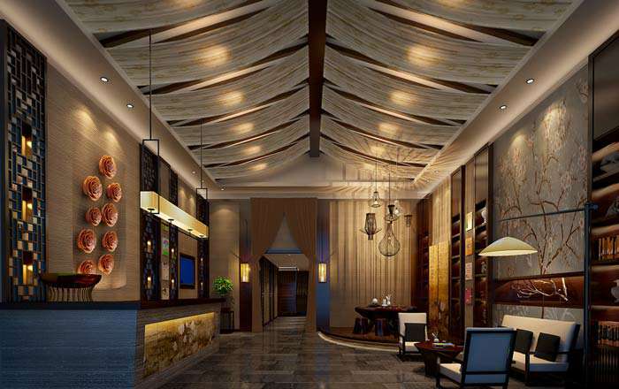 鄭州養生會所裝修設計效果圖