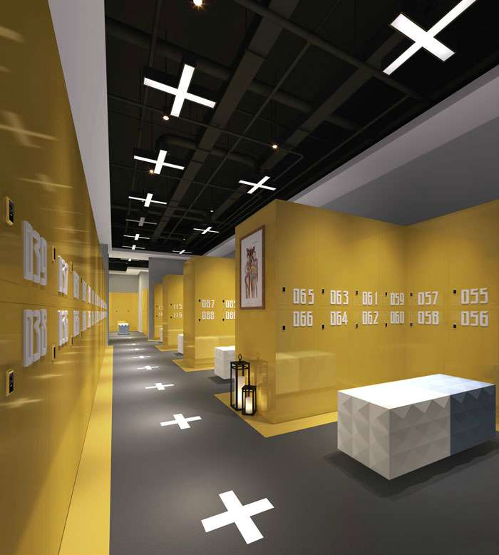 健身俱樂(lè)部裝修設(shè)計(jì)效果圖