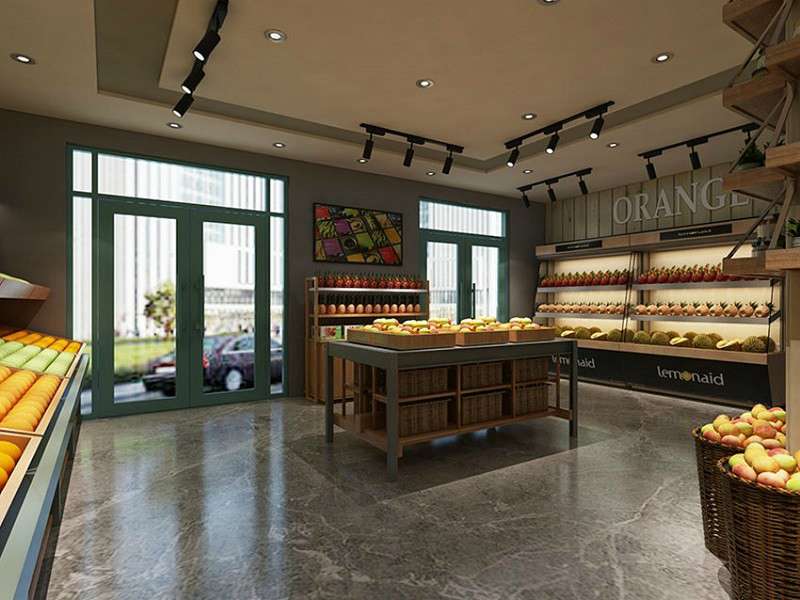 鄭州水果店設(shè)計(jì)裝修報(bào)價(jià)多少錢一平米