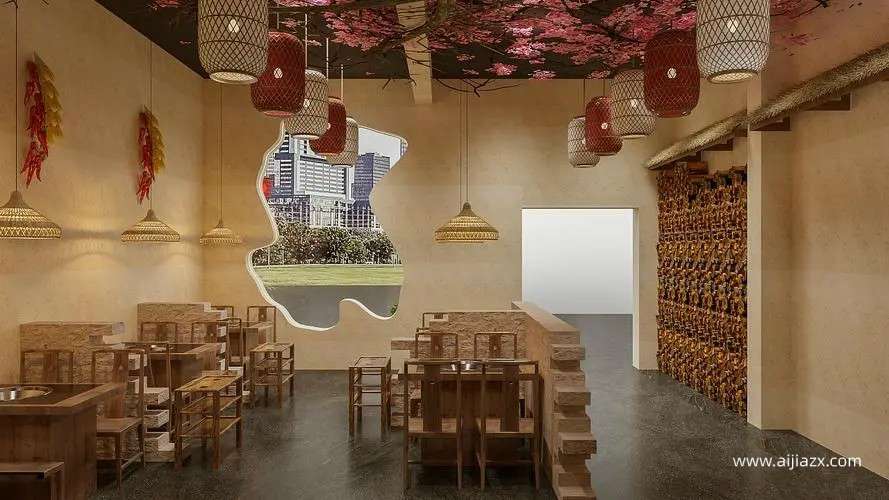 鄭州地鍋雞店裝修設計，打造店鋪的特色和品牌價值