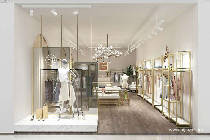 服裝店門面設(shè)計效果圖
