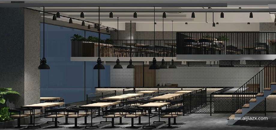 鄭州餐館裝修設計,100平米餐館空間規(guī)劃設計