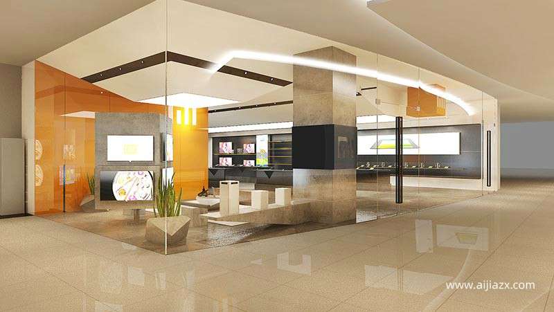 鄭州小米手機店設(shè)計，小米手機店裝修設(shè)計特點