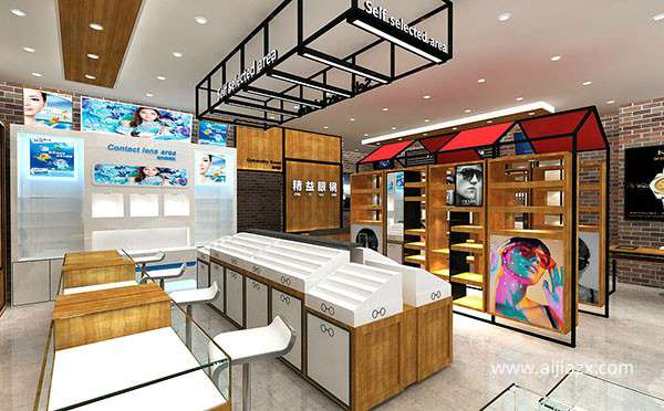 眼鏡店內部功能設計及眼鏡店展示設計要點