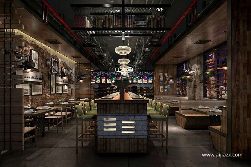 火鍋店裝修設計方案，一套完整的火鍋店設計方案