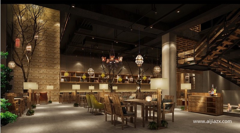 精品酒店餐廳裝修設(shè)計效果圖