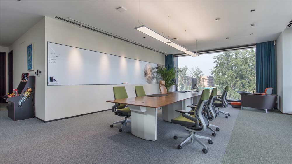 洛陽食品公司辦公室裝修設(shè)計(jì)效果圖