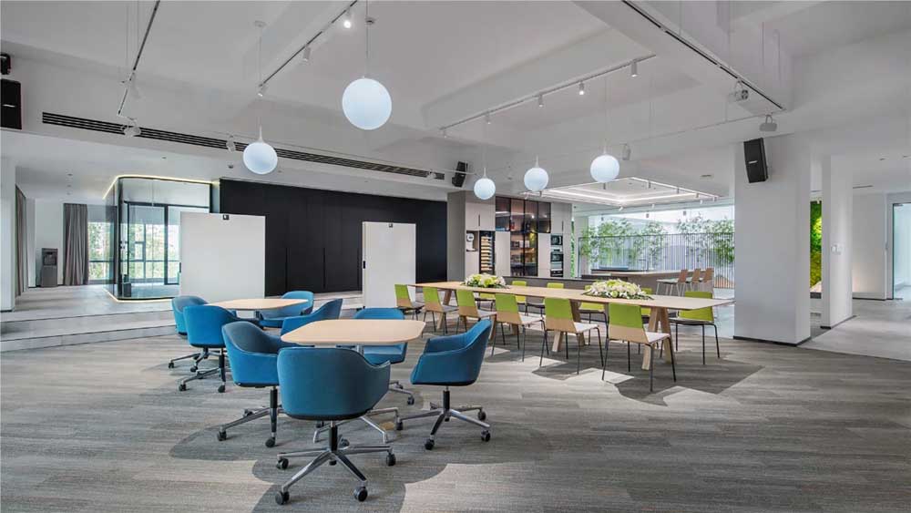 洛陽食品公司辦公室裝修設(shè)計(jì)效果圖