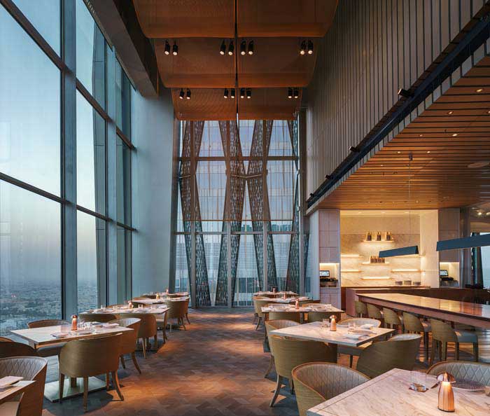 焦作600平米中餐廳設(shè)計裝修效果圖