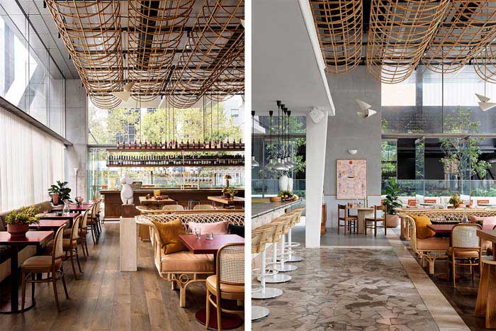 420平米鄭州酒吧+簡餐設計效果圖