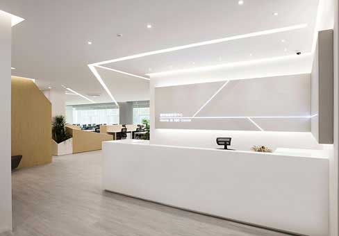 鄭州辦公室前臺設計,公司前臺裝修設計注意事項 鄭州辦公室前臺設計,公司前臺裝修設計注意事項