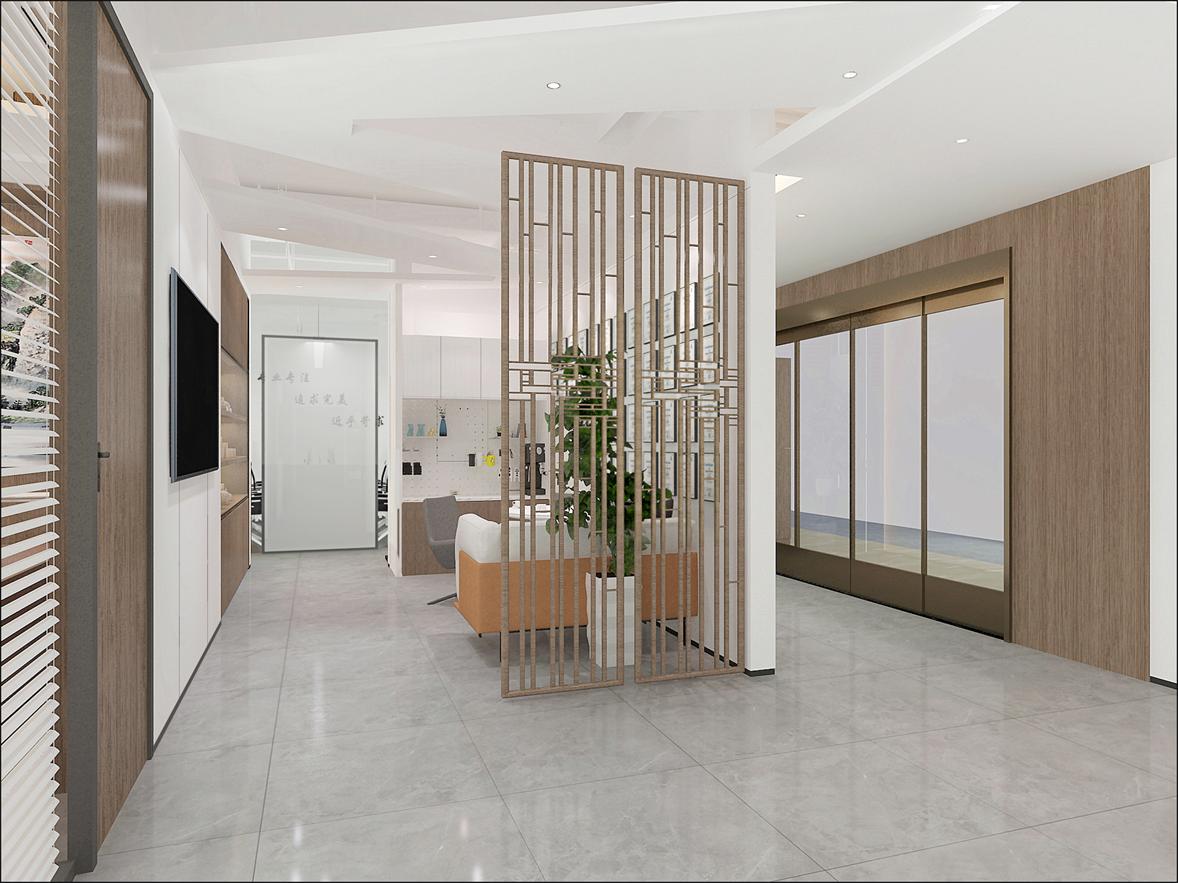 鄭州中原區辦公室裝修設計效果圖