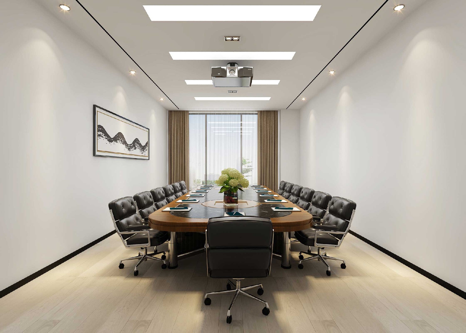 3200平米周口辦公樓設(shè)計效果圖