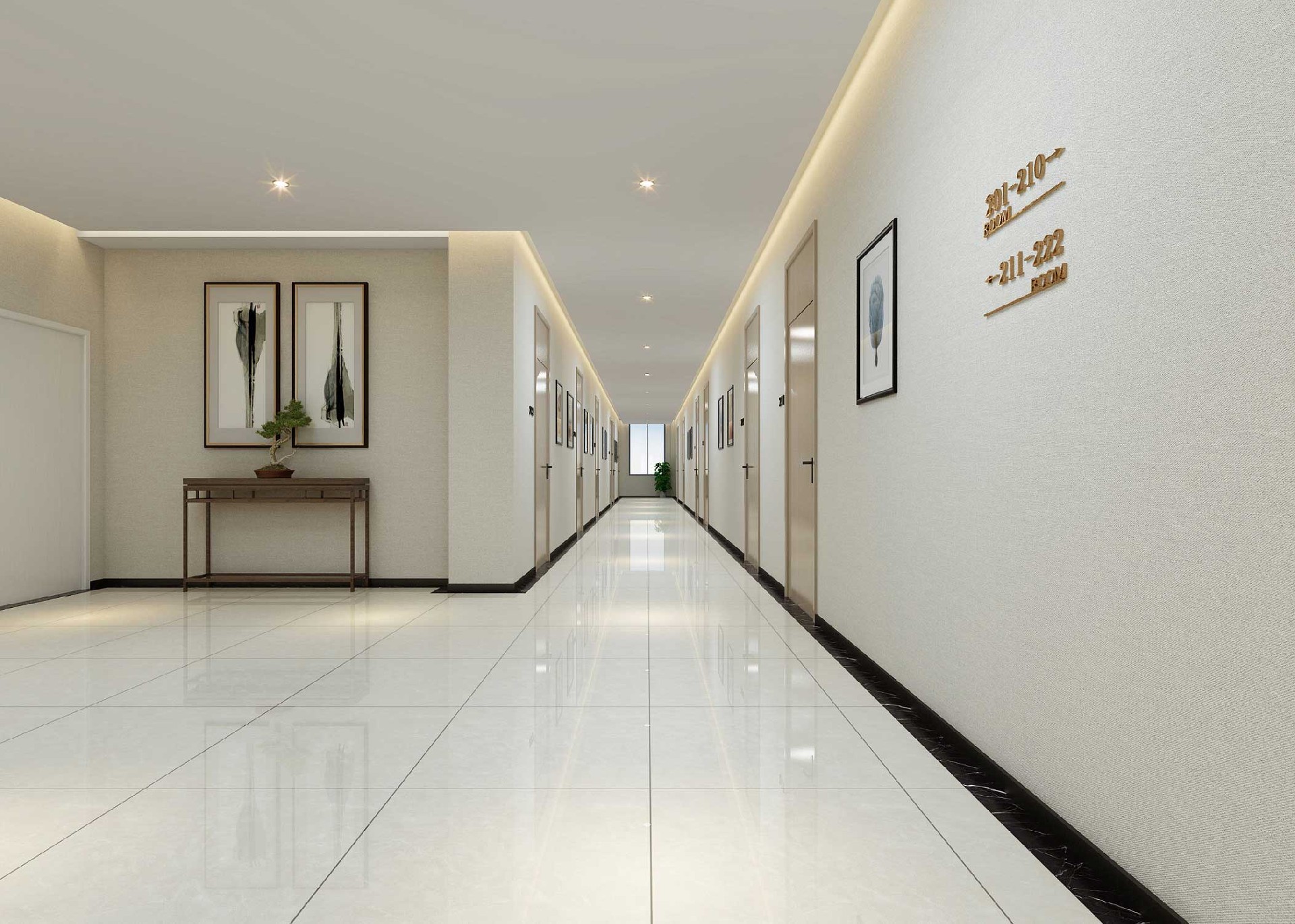 3200平米周口辦公樓設(shè)計效果圖