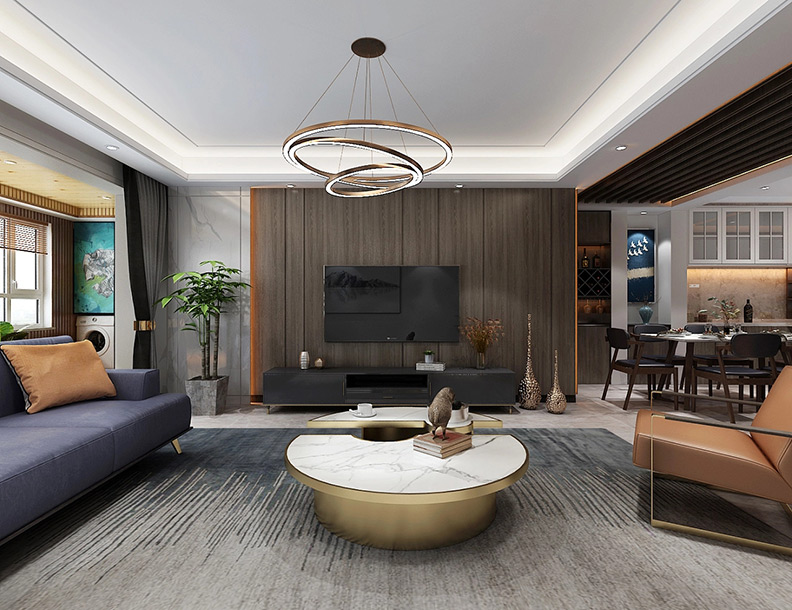 300平米聯排別墅裝修設計效果圖