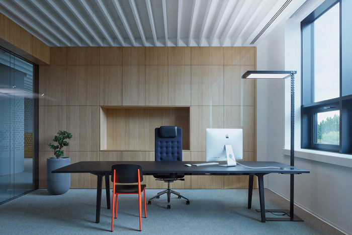 700平米辦公室設(shè)計裝修施工效果圖