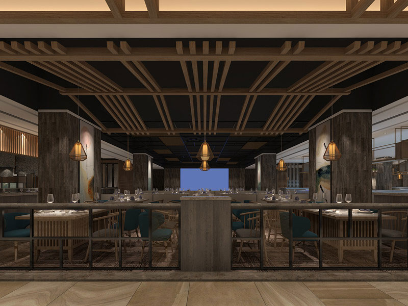 洛陽(yáng)480平米中餐廳裝修設(shè)計(jì)效果圖