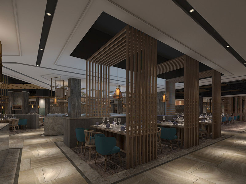 洛陽(yáng)480平米中餐廳裝修設(shè)計(jì)效果圖