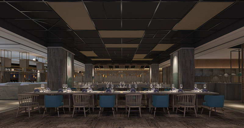 洛陽(yáng)480平米中餐廳裝修設(shè)計(jì)效果圖