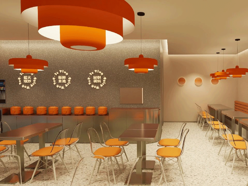 120平米麻辣香鍋店面設(shè)計,麻辣香鍋店裝修效果圖