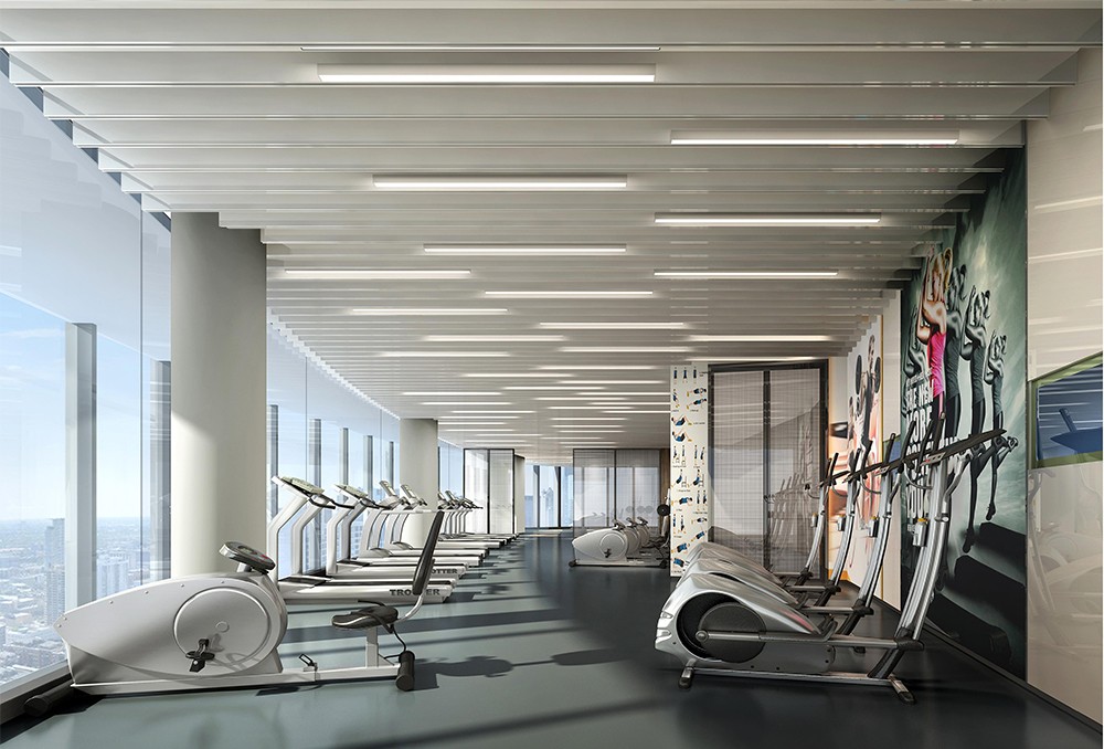 1300平米地產(chǎn)公司辦公樓設(shè)計(jì)效果圖