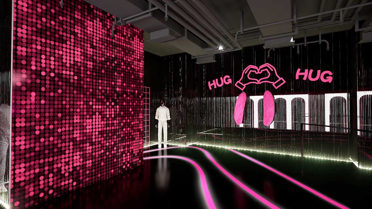 85平米鄭州直播間設(shè)計效果圖