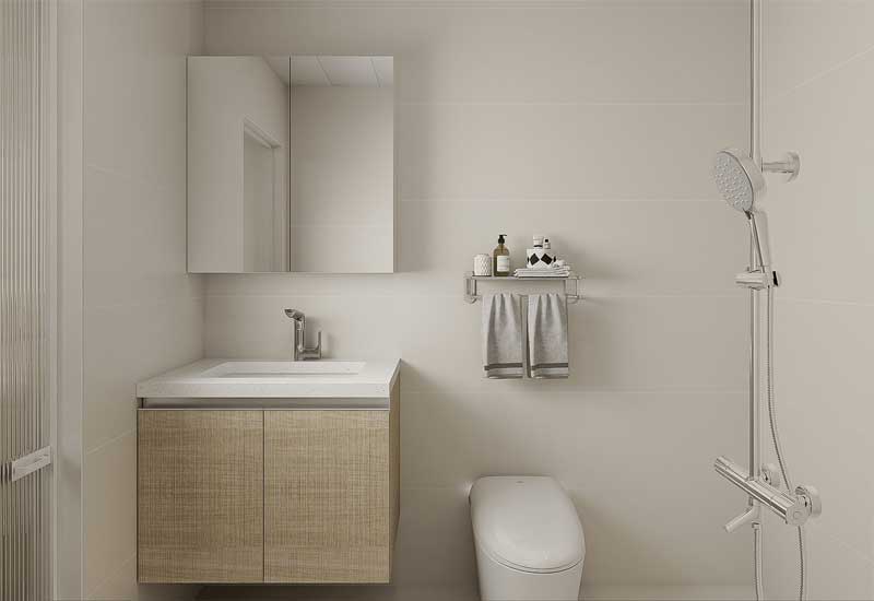 鄭州舊房翻新設計費用:衛(wèi)生間翻新的重點開支