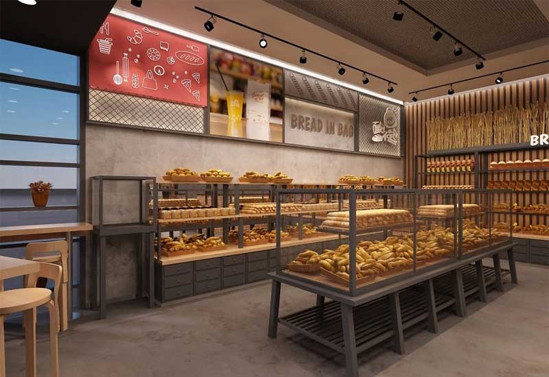 鄭州烘焙店裝修預(yù)算:80㎡面包店硬裝費(fèi)用清單