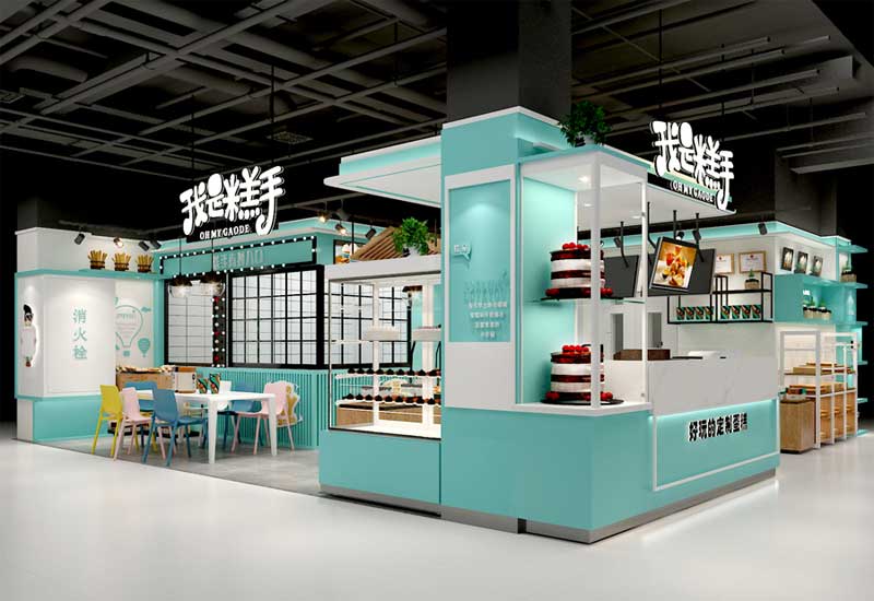 鄭州蛋糕店裝修設(shè)計:甜蜜夢幻與精致展示空間打造秘籍