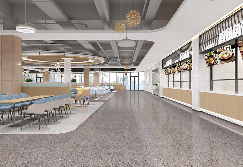 鄭州食堂裝修材料選擇：打菜勺的防燙與衛生設計