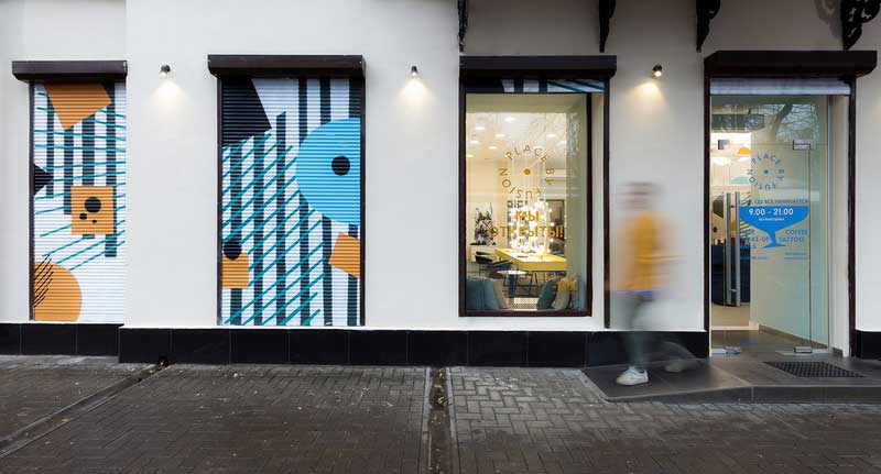 90平米理發店裝修設計效果圖