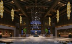 鄭州木質材料男士養生休閑會所裝修效果圖