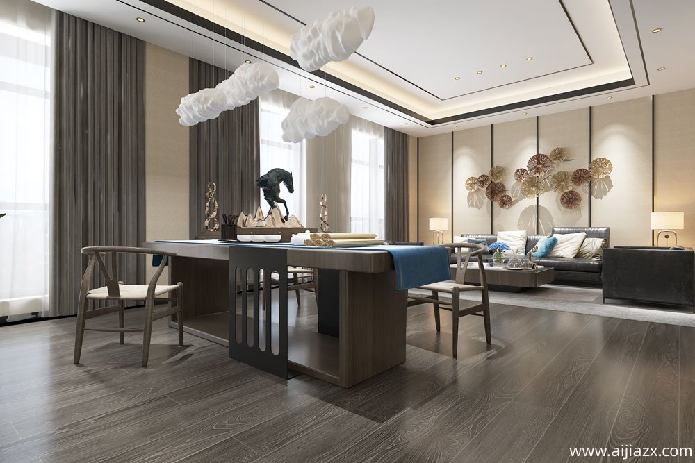 鄭州高新區美立方辦公室裝修設計案例